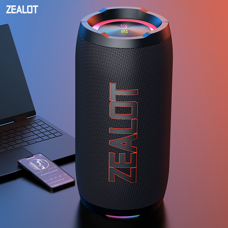 Holy Stone Drone Hs175 - ZEALOT-S76 50 ワットポータブル Bluetooth スピーカーワイヤレス防水屋外 IPX6
