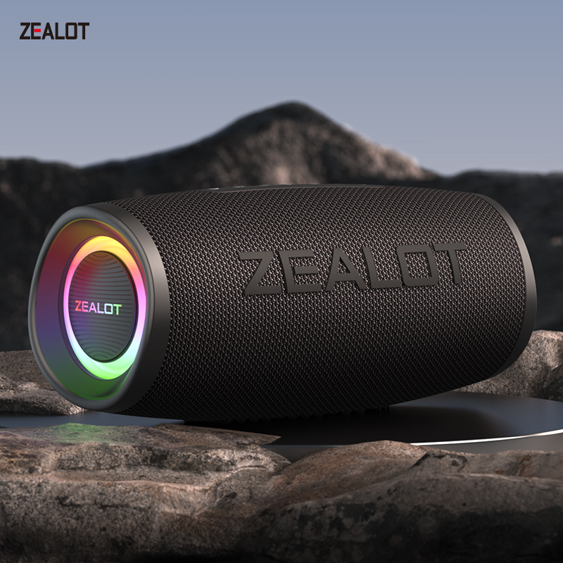 Holy Stone Drone Hs175 - ZEALOT-S56 40 ワットポータブルスピーカー低音サブウーファーワイヤレス IPX6 防水 TWS
