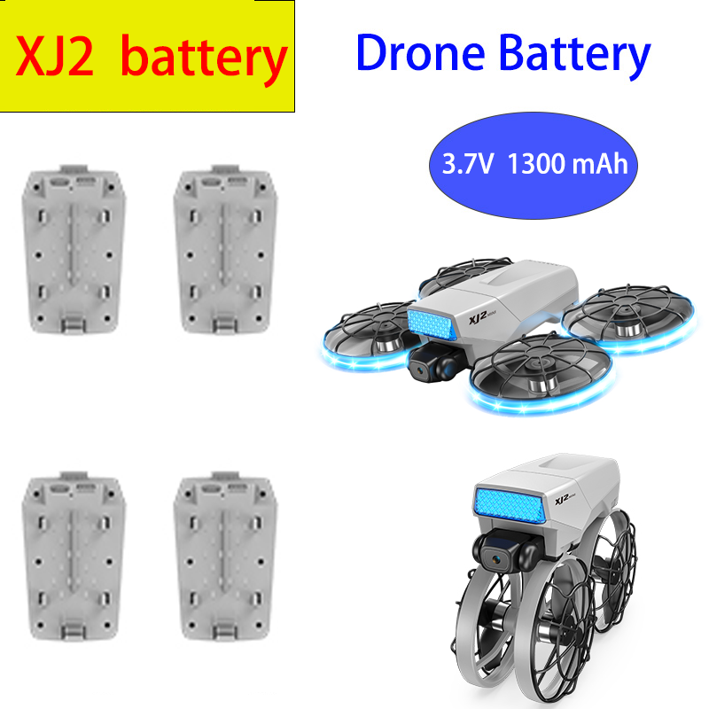 Drone Battery Li-Ion - Xj2ドローンバッテリー3.7v 1300mAhリポバッテリー純正スペアパーツバッテリー（Xj2ドローン用）