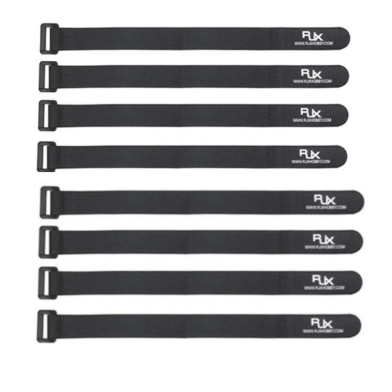Drone Battery Strap - 8 個バッテリーリボン滑り止めマジックテープストラップ 250 ミリメートル x 20