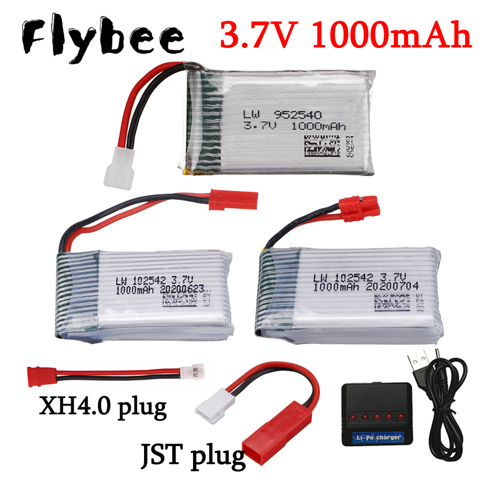 Drone Battery Lipo - SYMA,x5,x5c,x5sc,x5sw,tk,m68,sg600,ky601,x5hc,x5hw,x5uw,x5uc,x400,x500,x800,hd1315,hj818,3.7v、1000mah