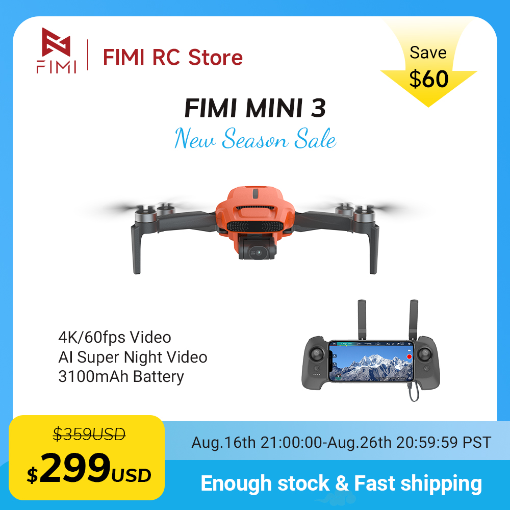 Drone Battery Smart - FIMI MINI 3 カメラドローン 4K 60fps