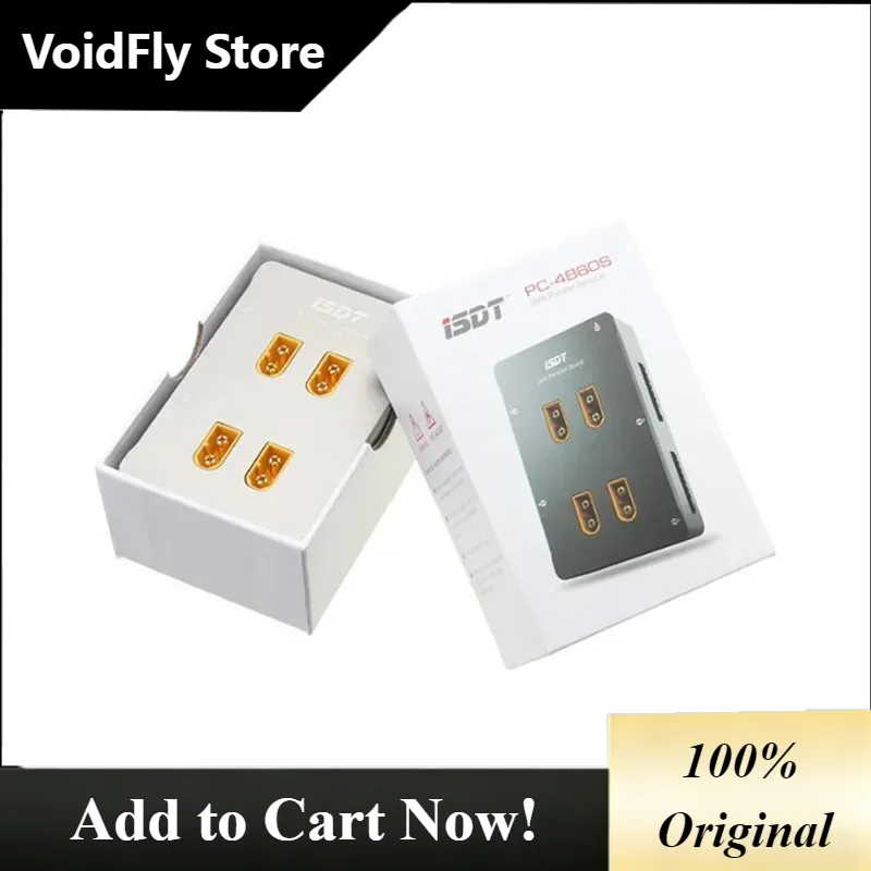 Drone Battery Parallel Board - VoidFly ISDT PC-4860S 4CH 1-8S 安全パラレルボード