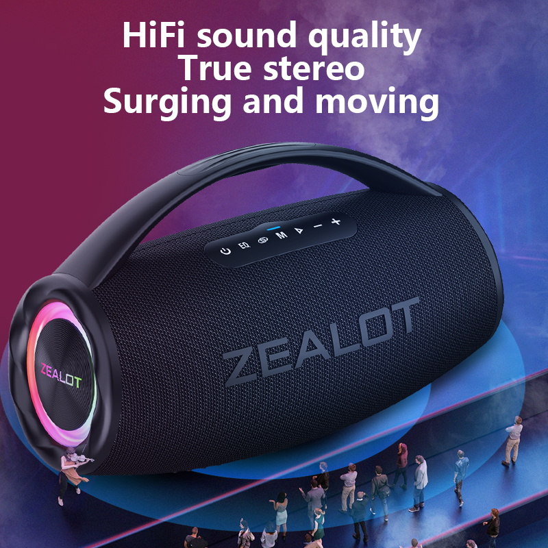ZEALOT S97 80W ワイヤレススピーカー、屋外ポー - Holy Stone Drone Hs175 のレビューと価格