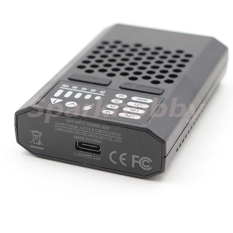 Isdt PD60S 60ワット6Aクイックスマート充電器リ - Drone Battery Smart のレビューと価格
