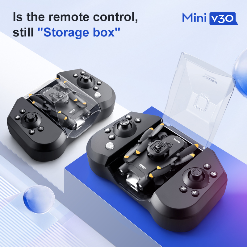 ミニ V30 WiFi FPV ドローン 4K HD デュア - Drone Battery Box のレビューと価格