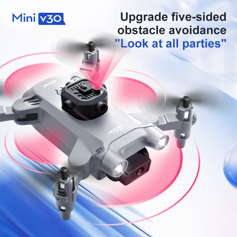 ミニ V30 WiFi FPV ドローン 4K HD デュア - Drone Battery Box のレビューと価格
