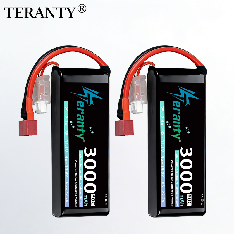 TERANTY 2S 3000mAhリポバッテリー 7.4V - Drone Battery Lipo のレビューと価格