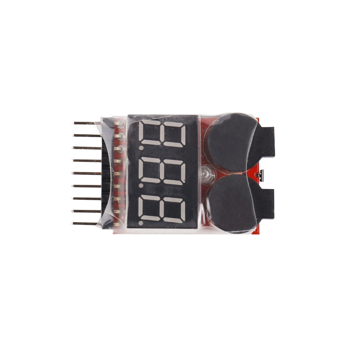 1-8S リポバッテリー電圧チェッカー 大音量ダブルブザーア - Drone Battery Voltage Checker のレビューと価格