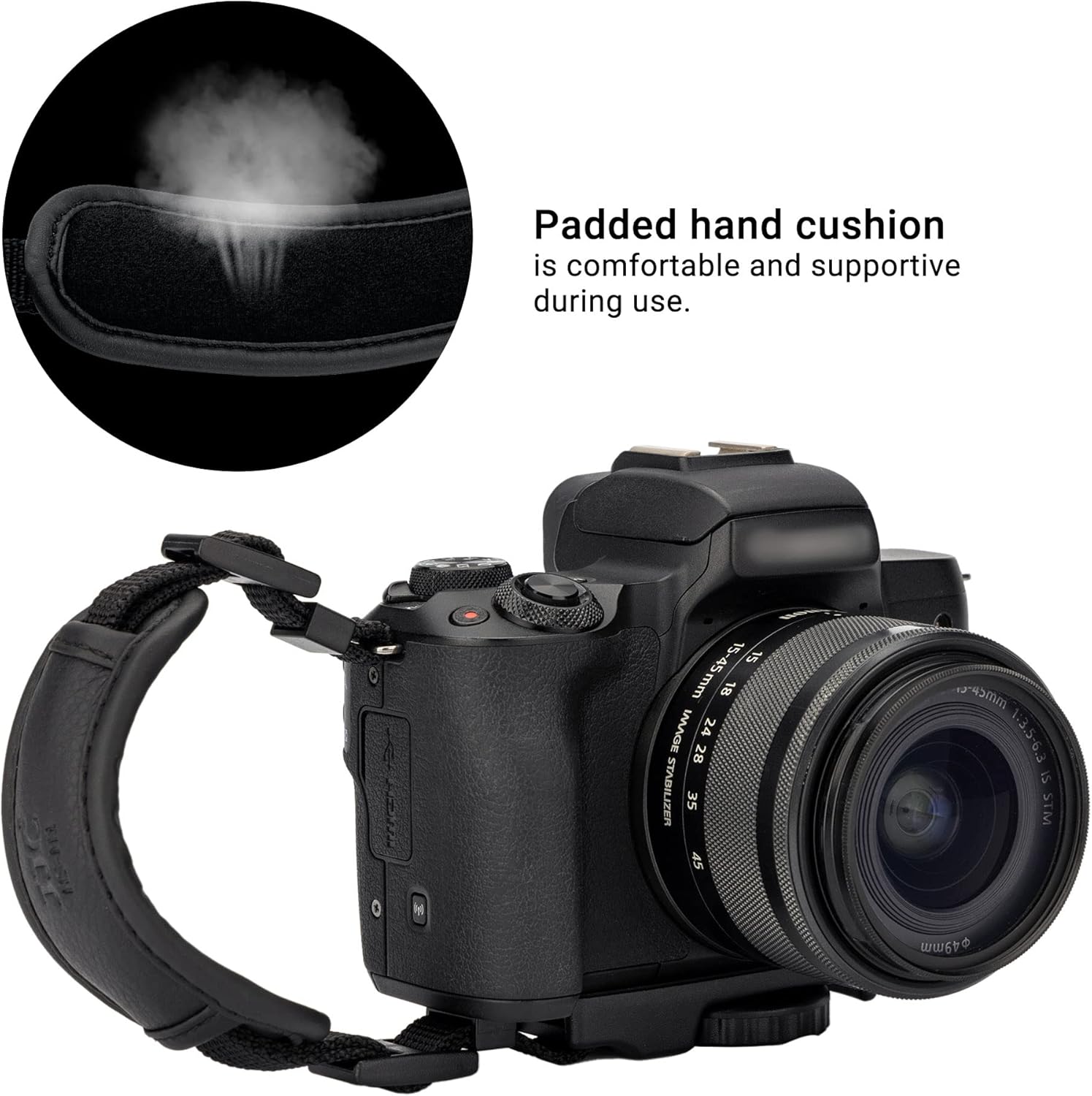 JJC カメラハンドグリップストラップ Canon EOS  - Canon Camera Eos R8 のレビューと価格