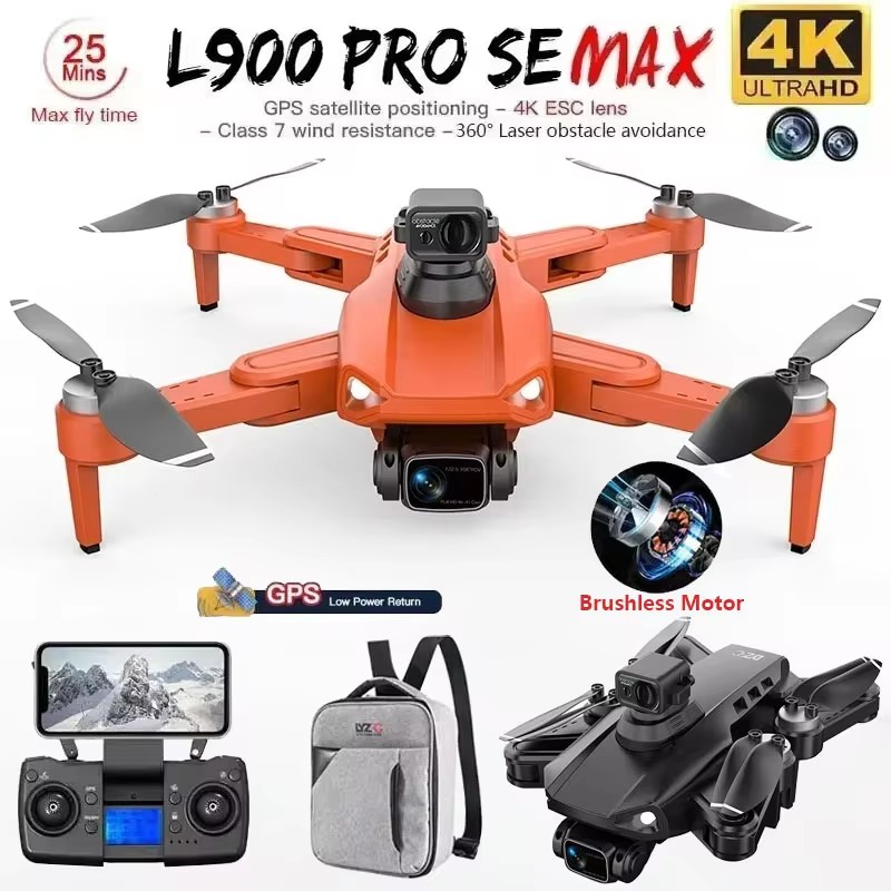 LYZRC L900 Pro SE MAX ドローン 4K  - Jjrc Drone X12 のレビューと価格