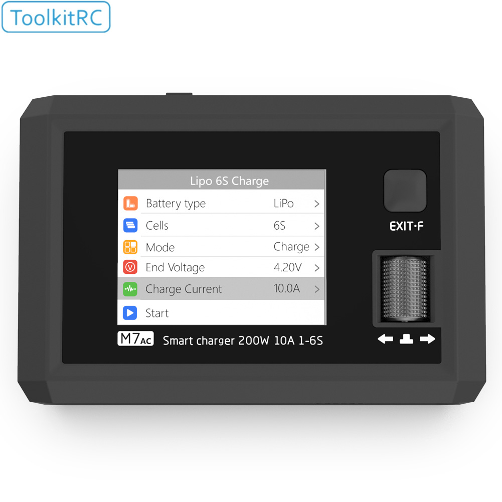 Toolkitrc-多機能スーパースマート充電器,デュアルス - Drone Battery Smart のレビューと価格