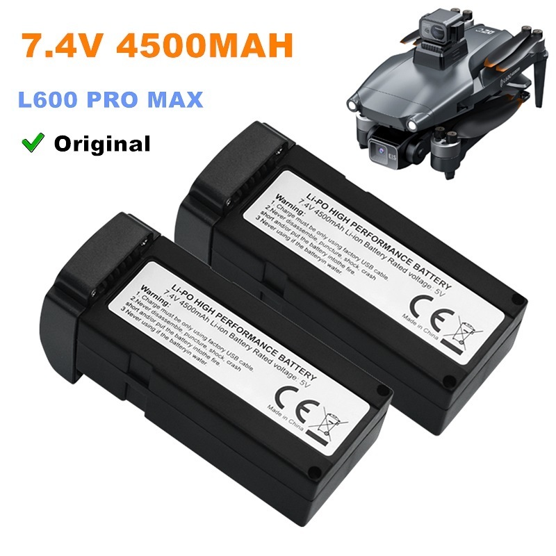 7.4v 4500mah LI-PO バッテリー L600  - Drone Battery Li-Ion のレビューと価格
