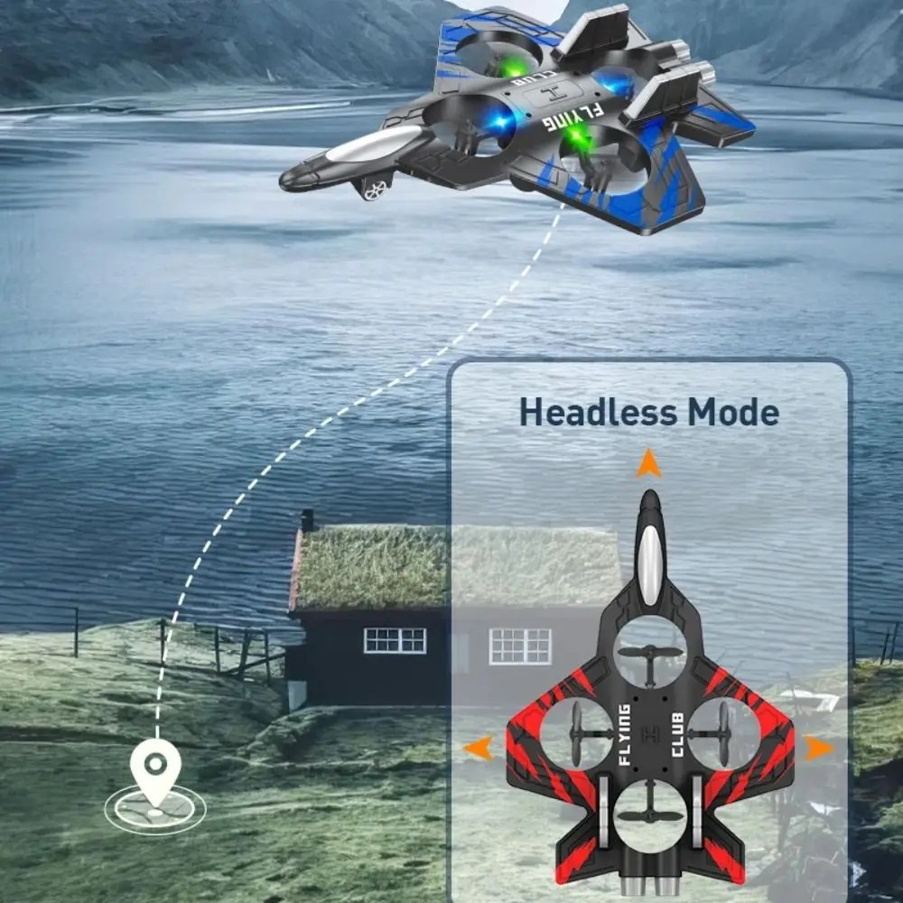 2.4Gスタントリモコンフォーム戦闘機第6世代グライダー飛行 - Drone Battery 4S のレビューと価格