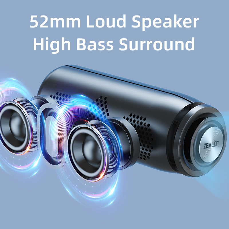 ZEALOT-S51 ポータブル Bluetooth スピー - Holy Stone Drone Hs175 のレビューと価格