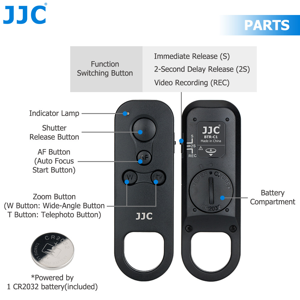 JJC BR-E1 Bluetoothリモコン Canon  - Canon Camera Eos R8 のレビューと価格