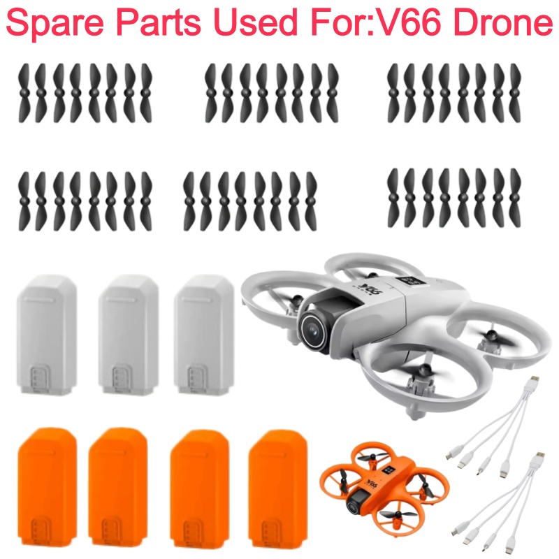 V66 スマート障害物回避 RC ドローン クアッドコプター - Drone Battery Smart のレビューと価格