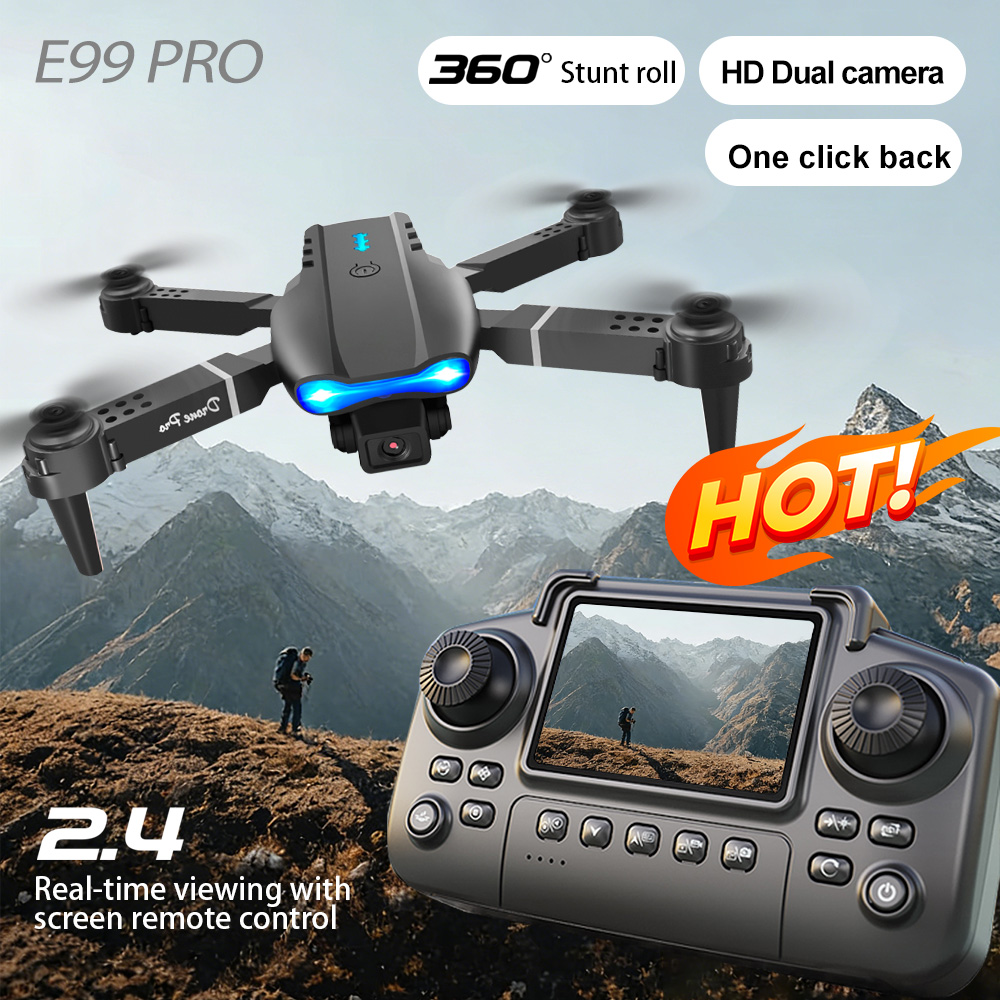 空中ドローン デュアルレンズスイッチ ジェスチャー撮影 ビュ - Drone Battery Box のレビューと価格
