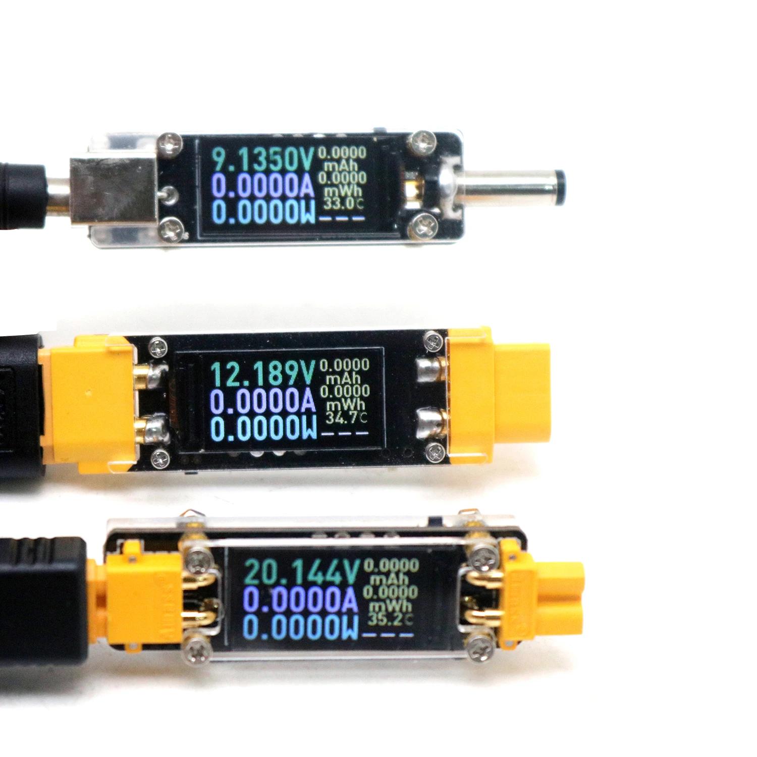 20A XT30/XT60 DC 双方向電流計メーターコーリ - Drone Battery Voltage Checker のレビューと価格