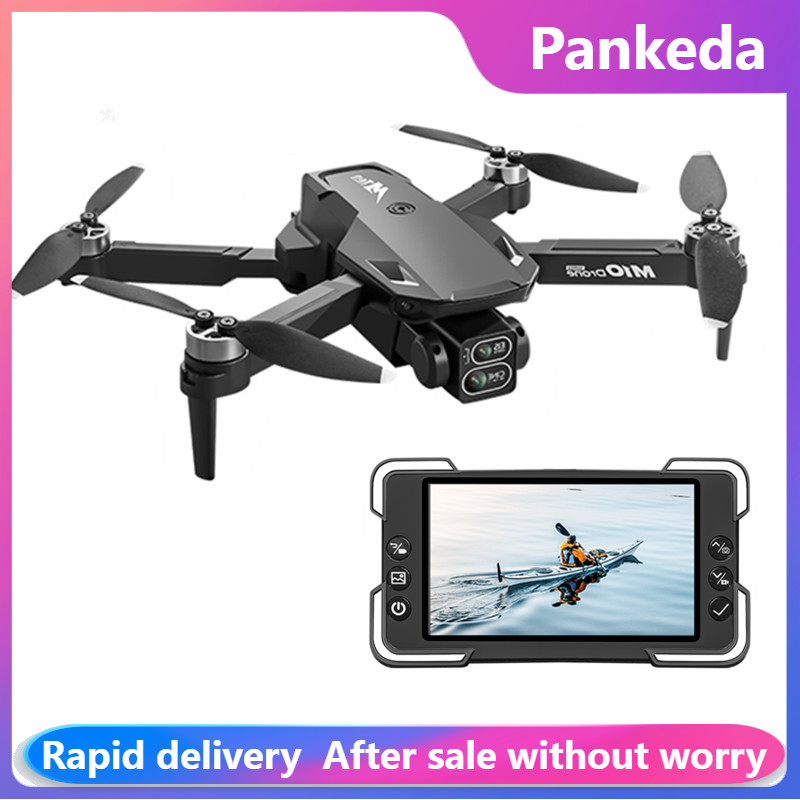 M10カメラドローン、画面付きリモコン、デュアルカメラ、オプ - Drone Battery Box のレビューと価格