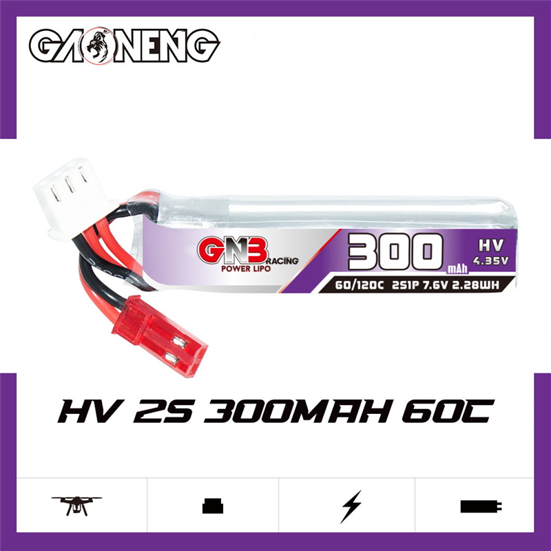 GAONENG GNB 2S 7.6V 300mAh 60C - Drone Battery Lipo のレビューと価格